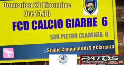 SAN PIETRO CLARENZA - GIARRE 0 - 6