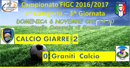 CALCIO GIARRE CORSARO A GRANITI