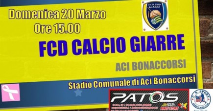 ACI BONACCORSI - GIARRE: RIPRENDIAMOCI IL QUARTO POSTO!!!