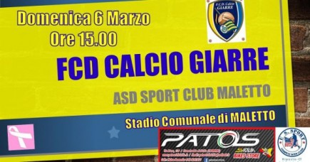 Comunicato ufficiale 25/1516: Elenco convocati per il match contro il Maletto