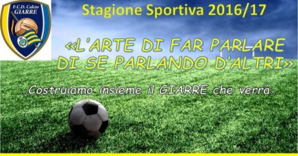 COMUNICATO 2/1617: PROGRAMMIAMO IL FUTURO