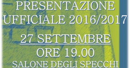 PRESENTAZIONE UFFICIALE 2016-2017